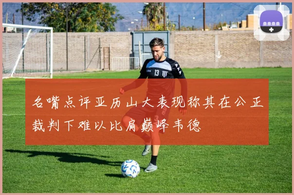名嘴点评亚历山大表现称其在公正裁判下难以比肩巅峰韦德